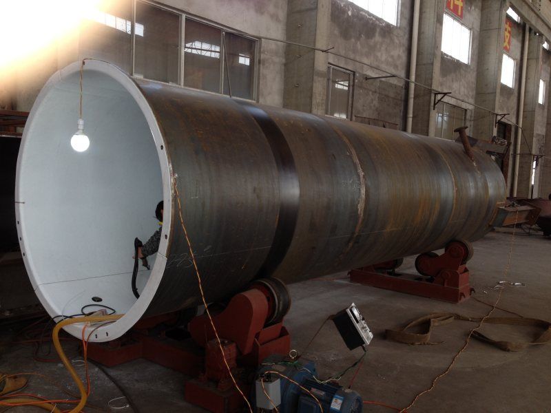 內襯聚四氟乙烯（PTFE）大型設備